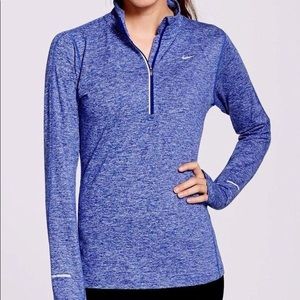 Nike, women’s, running pullover, purple, M